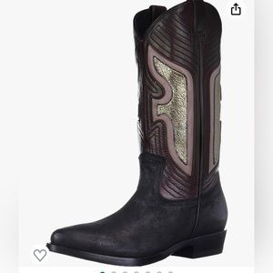 FRYE BILLY UNDERLAY WESTERN BOOTS